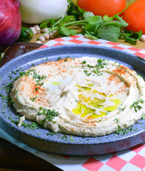 Plate of Hummus