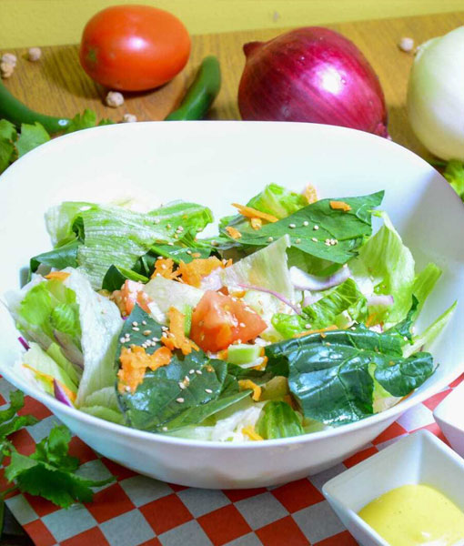 Salad with Fresh Vegetables